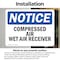 Signmission Compressed Air Wet Air Receiver, 5 in W x Rectangle, Vinyl Decal OS-2PACK-NS-D-35-L-10748 - alternate 6